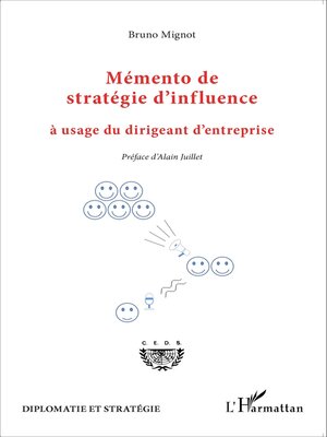 cover image of Mémento de stratégie d'influence à usage du dirigeant d'entreprise